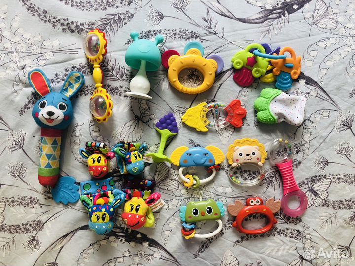 Погремушки грызунки пакетом