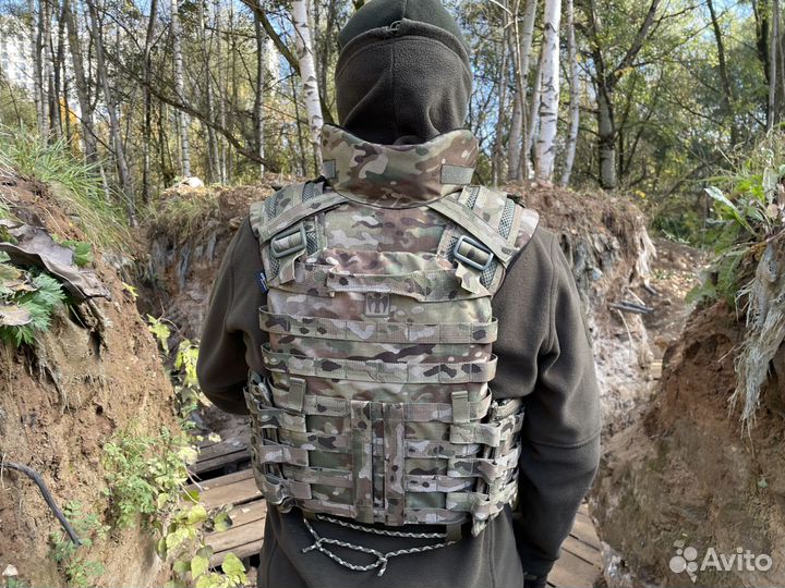 Пулезащитный жилет с модулями защиты