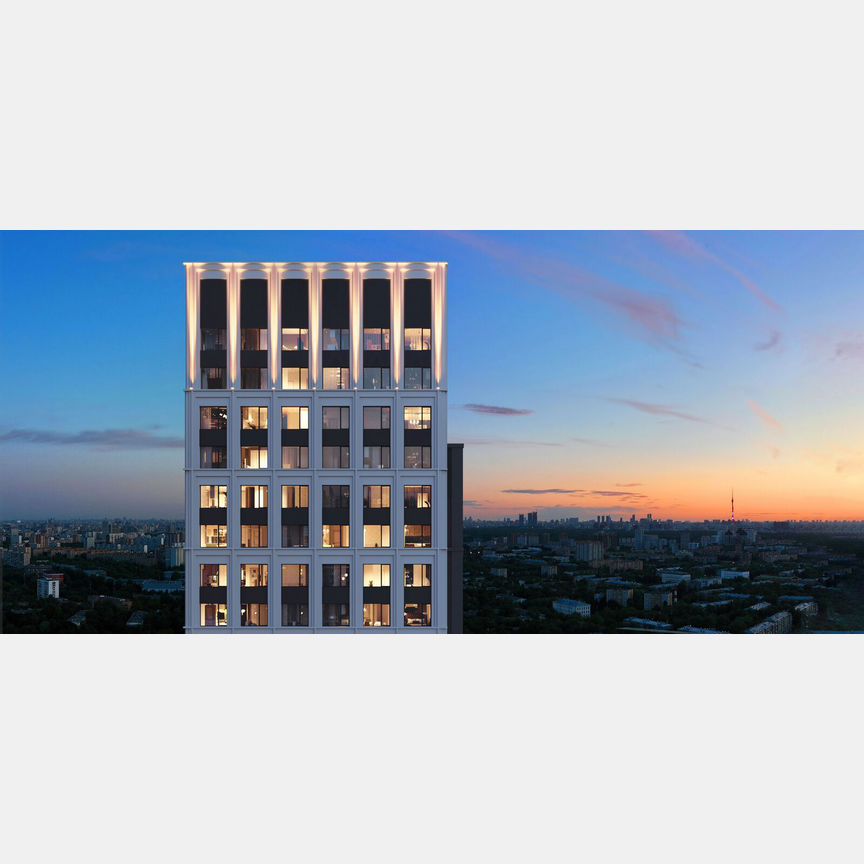 1-к. квартира, 44 м², 7/31 эт.