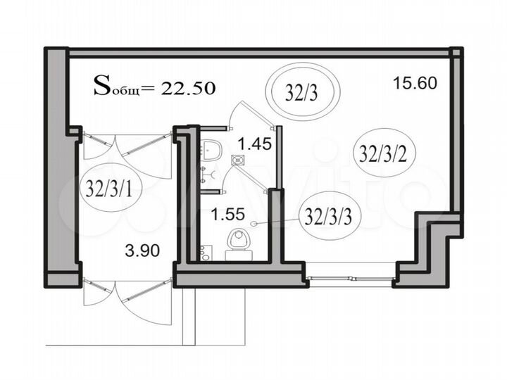 Сдам помещение свободного назначения, 23.4 м²