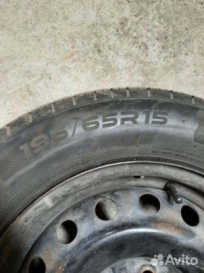 Комплект летних колес r15