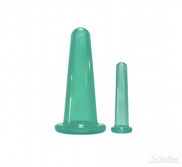 Новые силиконовые банки для массажа лица и тела