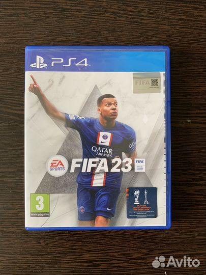 Fifa 23 ps4 диск на русском