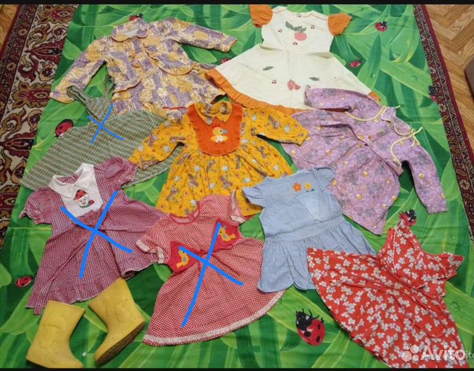 Платья СССР на 2-3 и старше