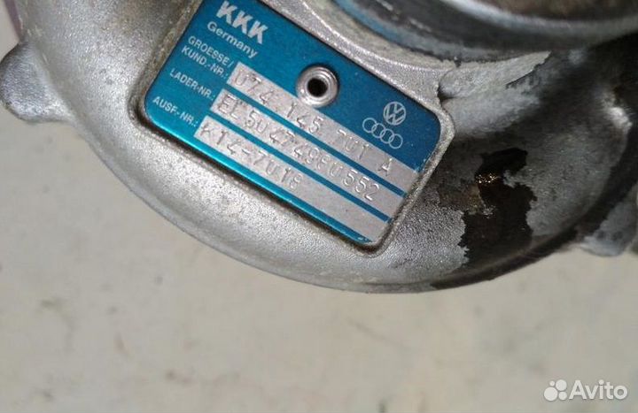 Турбина Volkswagen Transporter 4, 2.5 л турбо диз