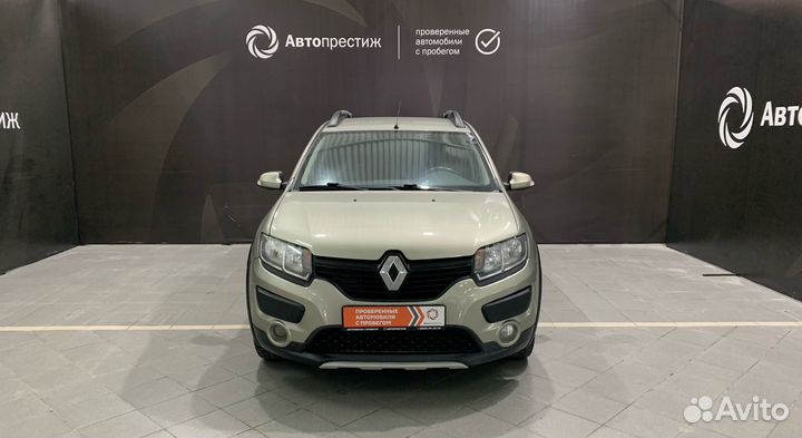 Renault Sandero 1.6 AT, 2016, 130 000 км