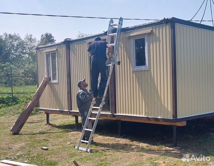 Бытовка вагонка для дачи с гарантией