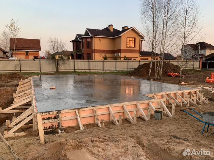 Фундаменты, жб монолитные конструкции, гарантия