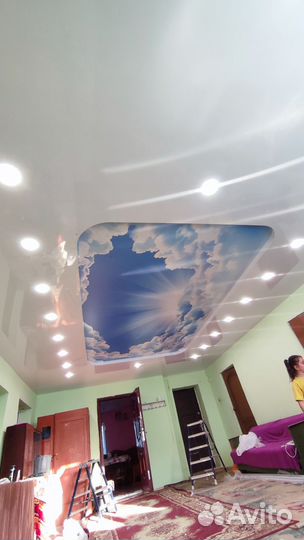 Натяжные потолки