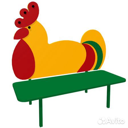 1276 Скамейка «петушок»