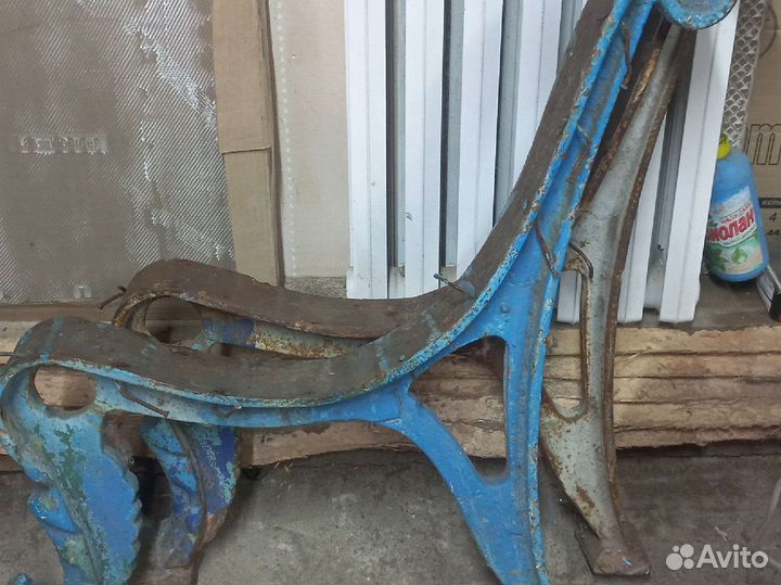 Лавка садовая чугунная,скамья СССР