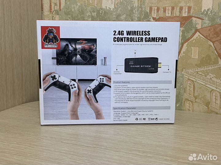 Лучшая (прошитая) приставка Game Stick 64gb