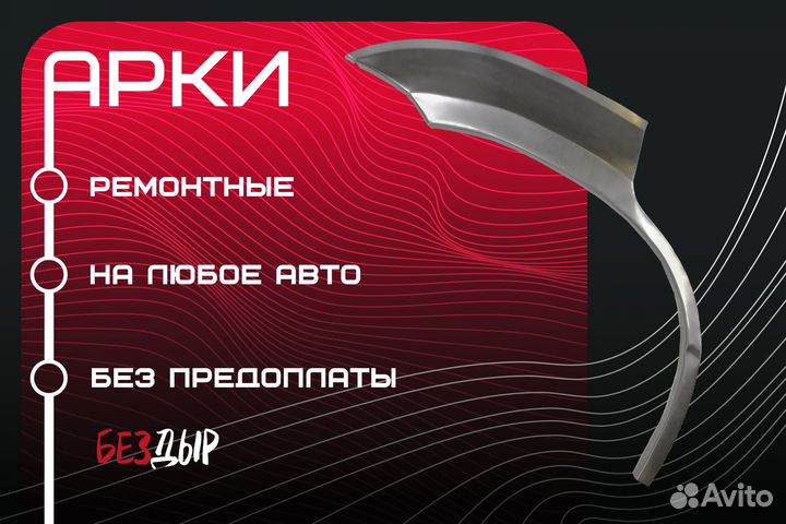 Кузовная арка иж 2126 правая