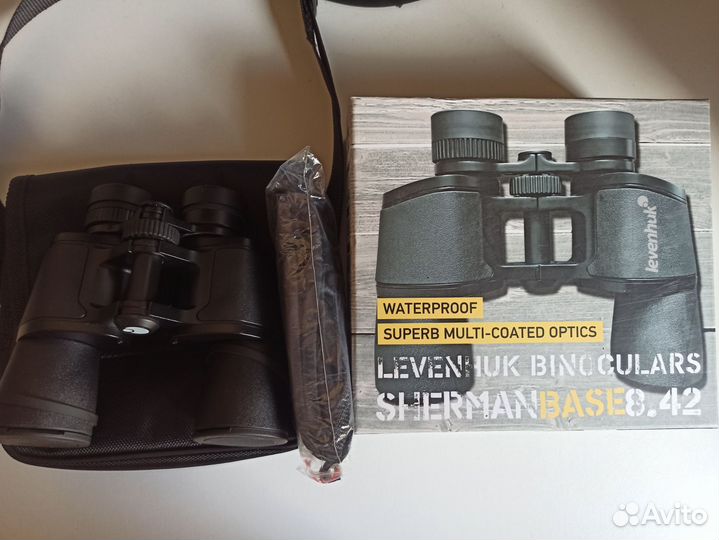 Бинокль levenhuk sherman base 8x42