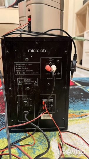 Колонки microlab x2/2.1