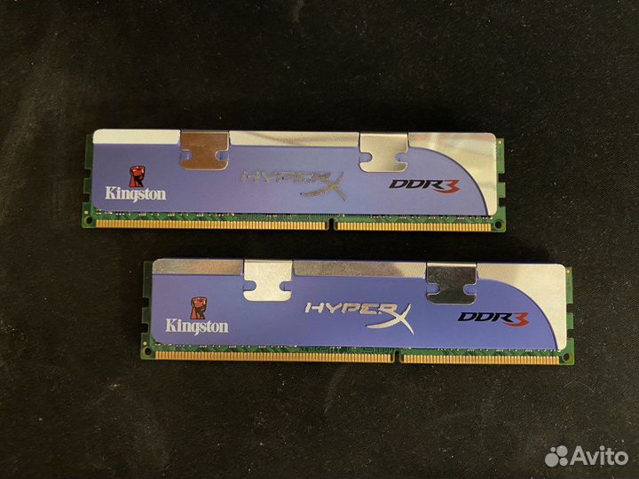 Kingston hyperx ddr3 4gb(2+2) 1600MHz