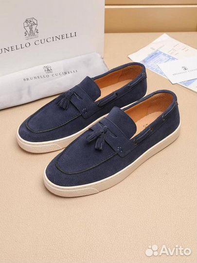 Brunello cucinelli лоферы мужские