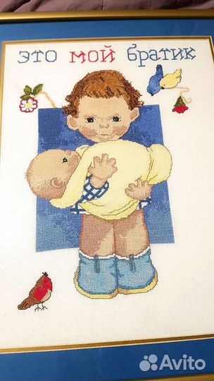 Картина вышивка крестом, 