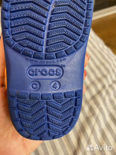 Crocs детские 21 размер (кроксы)