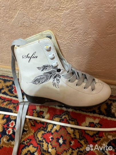 Коньки детские 34 размер