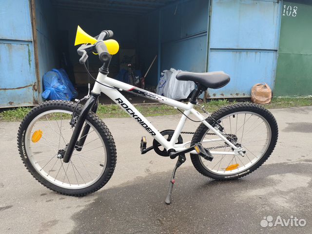 Детский велосипед Rockrider ST100 20", Б/у купить в Москве | Авито