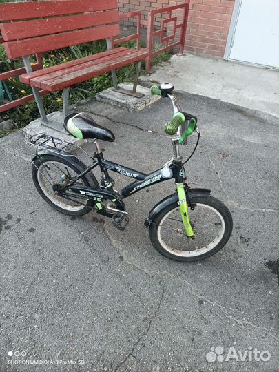 Детский велосипед бу 16