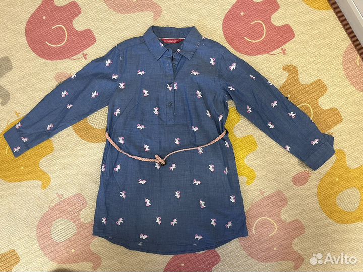 Платье для девочки новое 110