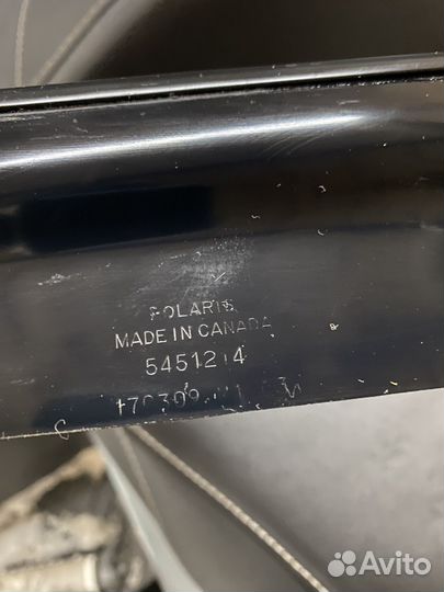 Низкий козырёк на снегоход polaris rmk Axys