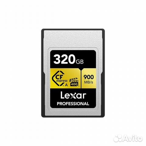 Новая Lexar CFexpress type a,320 Гб объявление продам