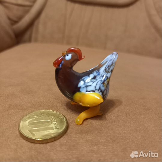 Стеклянные фигурки животных