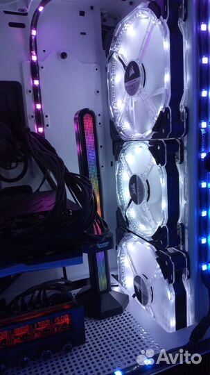 3 Corsair HD140 RGB и 2 Corsair HD120 RGB