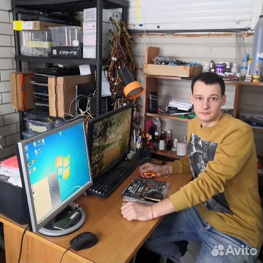 Компьютерный мастер на дом. Ремонт компьютеров