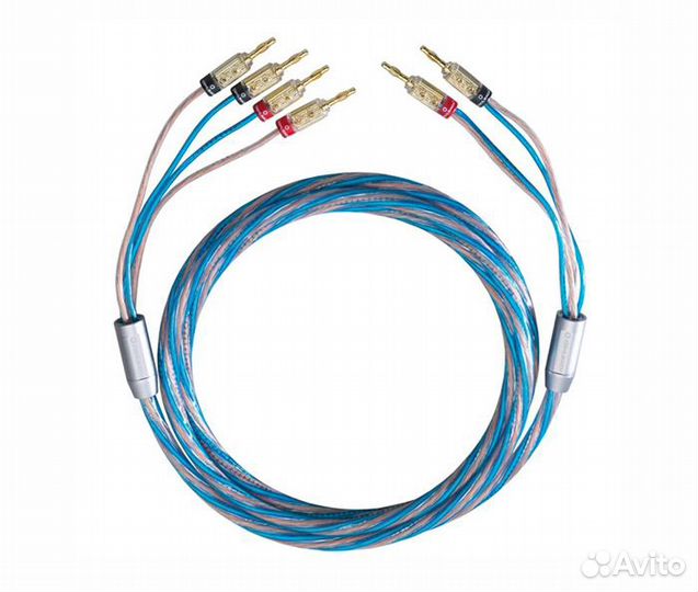 Кабель акустический oehlbach 10813 Bi-Wiring/Banan