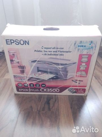 Принтер сканер и копир epson stylus CX3500