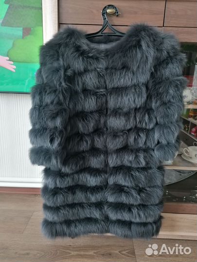 Меховой полушубок - жилетка писец 46