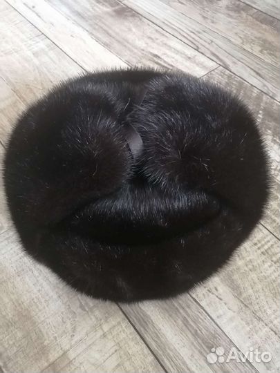 Норковая шапка мужская