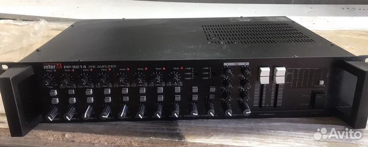Предварительный уселитель interM pp-9214