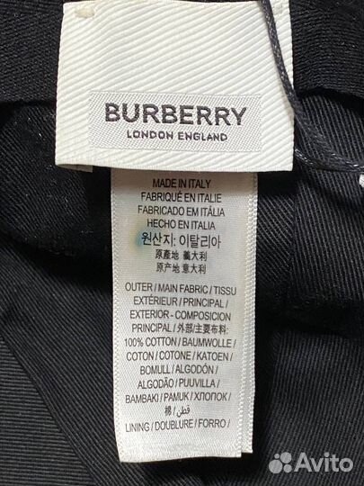 Кепка Burberry оригинал