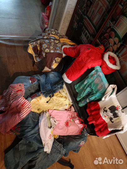 Вещи на девочку 6-18 мес. (огромный пакет)