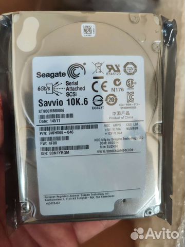 Жесткий диск 900Gb ST900MM0006