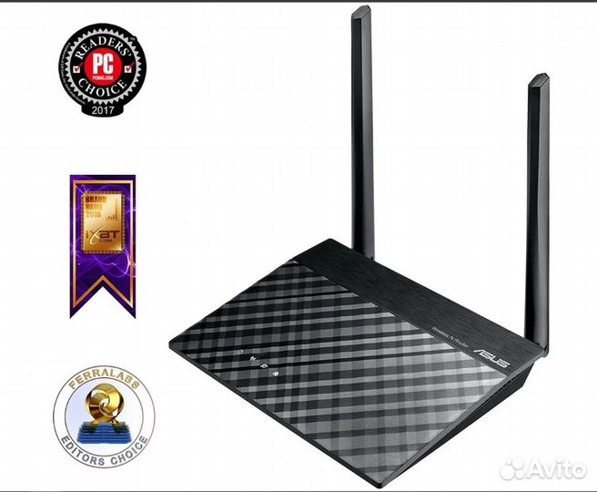 Wi-Fi роутер asus RT-N12 VP Black