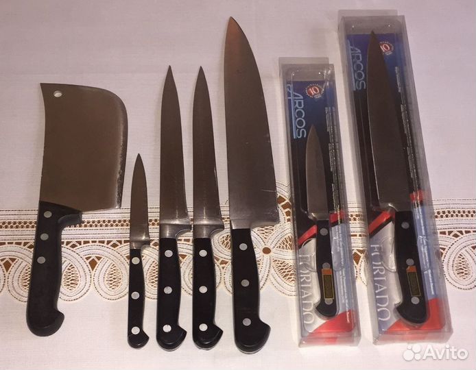 Ножи, лотки, фольга пищевая и прочее для кухни