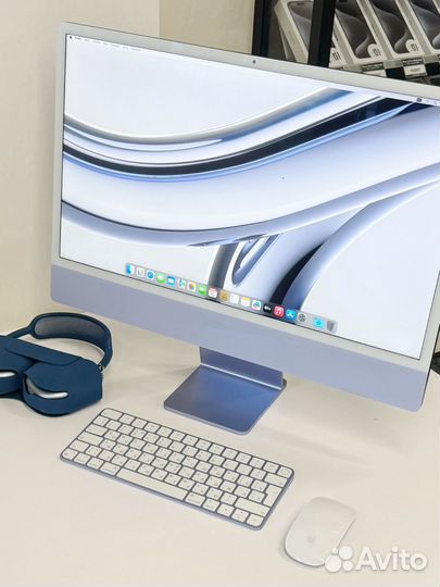 iMac 24 2021 M1 8/512 gb Bue рассрочка