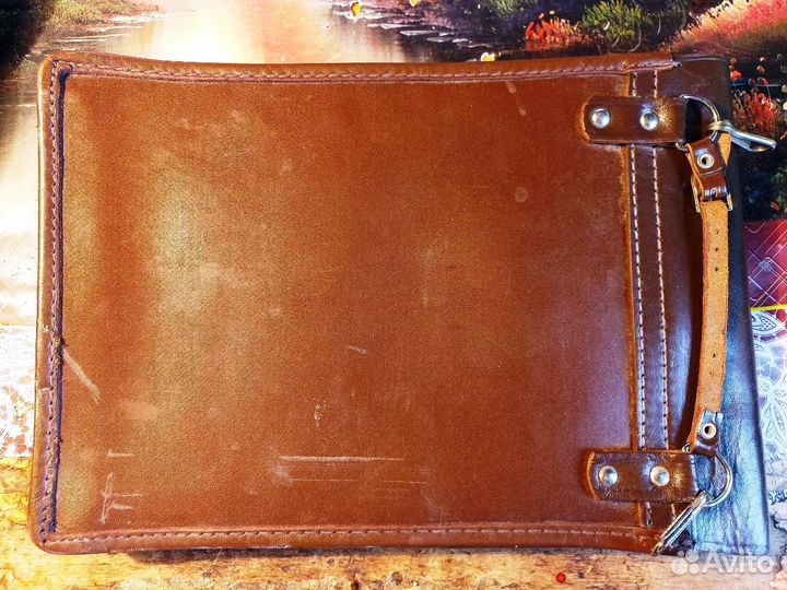 Генеральский кожаный планшет качество СССР