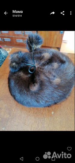 Шапка зимняя женская