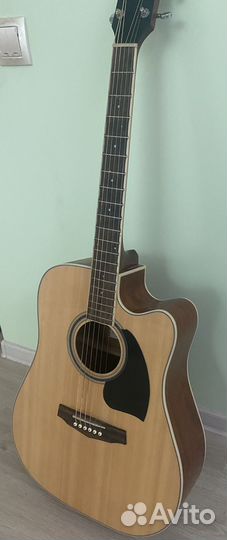 Электроакустическая гитара ibanez pf15ece-nt