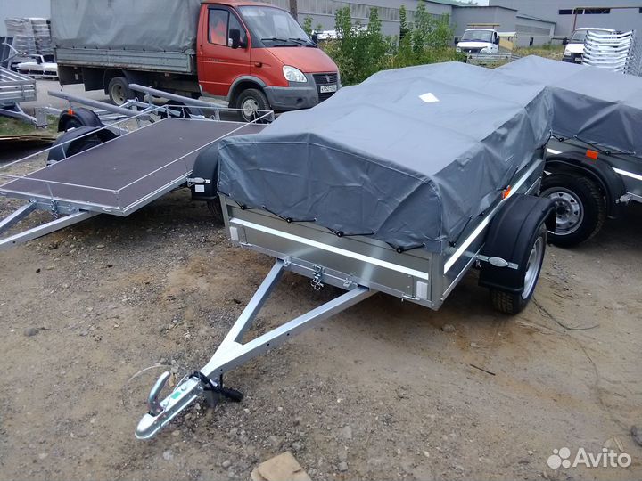 Прицеп для автомобиля Титан 1713-03 цинк