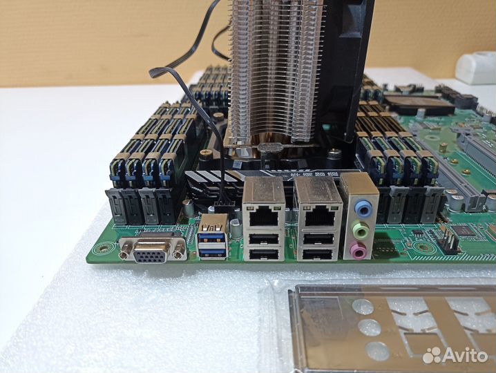 Dual Xeon E5-2650v2, DDR3 512Гб 1866Мгц, huananzhi