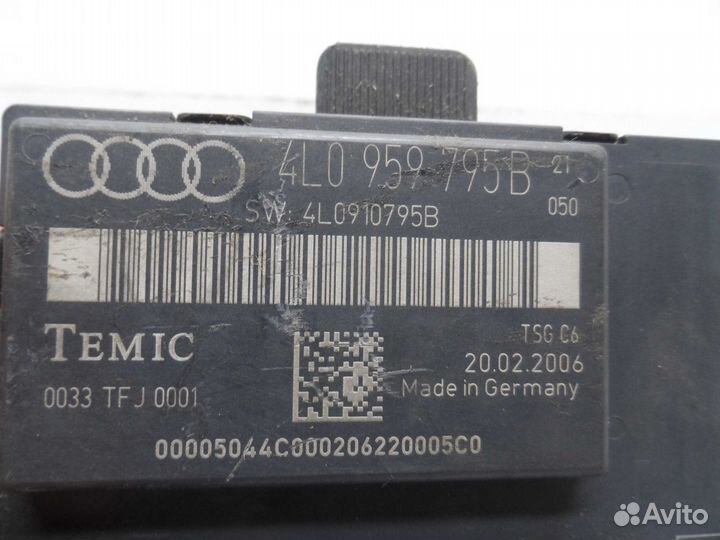 Блок управления Audi Q7 4L 4L0959795B