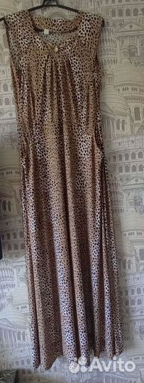 Летнее платье сарафан 54-56 размер